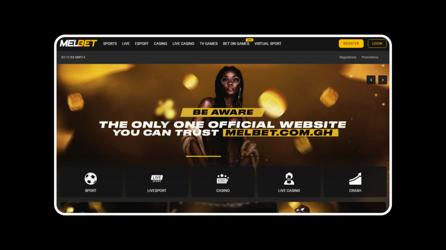 Melbet Ghana Website